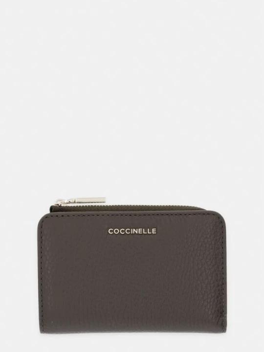 Zdjęcie produktu Coccinelle portfel damski skórzany zielony