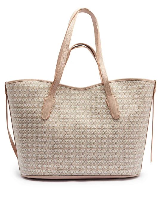 Zdjęcie produktu Coccinelle Shopperka NEW NEVER | z dodatkiem skóry pudrowy róż