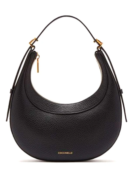 Zdjęcie produktu COCCINELLE Skórzana torebka w kolorze czarnym - 23, 5 x 12, 5 x 5, 5 cm rozmiar: onesize