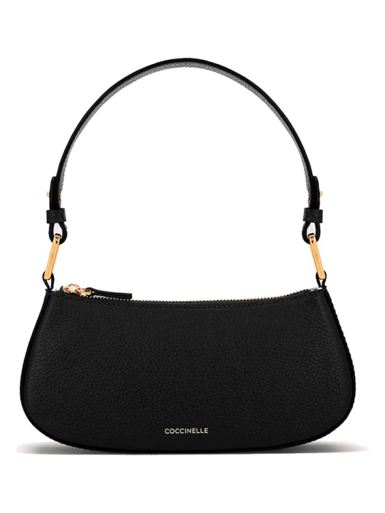 Zdjęcie produktu COCCINELLE Skórzana torebka w kolorze czarnym - 23 x 11, 5 x 4 cm rozmiar: onesize