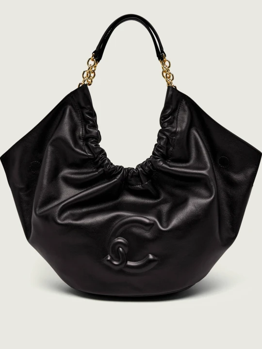 Zdjęcie produktu Coccinelle Skórzane hobo SMASH czarny