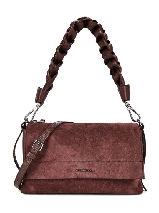 Zdjęcie produktu Coccinelle Torebka P6P Boheme Suede Bimaterial E1 P6P 12 01 01 Bordowy