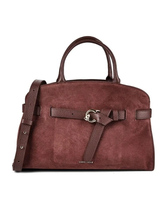 Zdjęcie produktu Coccinelle Torebka TLB Coccinellesabine Suede Bi E1 TLB 18 04 01 Bordowy