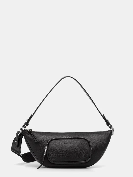 Zdjęcie produktu Coccinelle torebka crossbody damska skórzana czarny