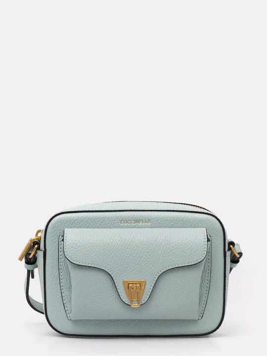 Zdjęcie produktu Coccinelle torebka crossbody damska skórzana BEAT SOFT turkusowy