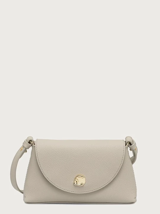 Zdjęcie produktu Coccinelle torebka crossbody damska skórzana beżowy