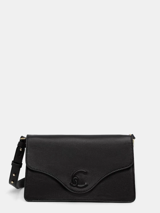 Zdjęcie produktu Coccinelle torebka crossbody damska skórzana czarny
