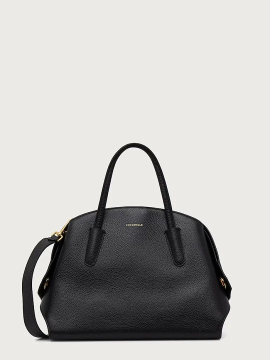 Zdjęcie produktu Coccinelle torebka crossbody damska skórzana czarny