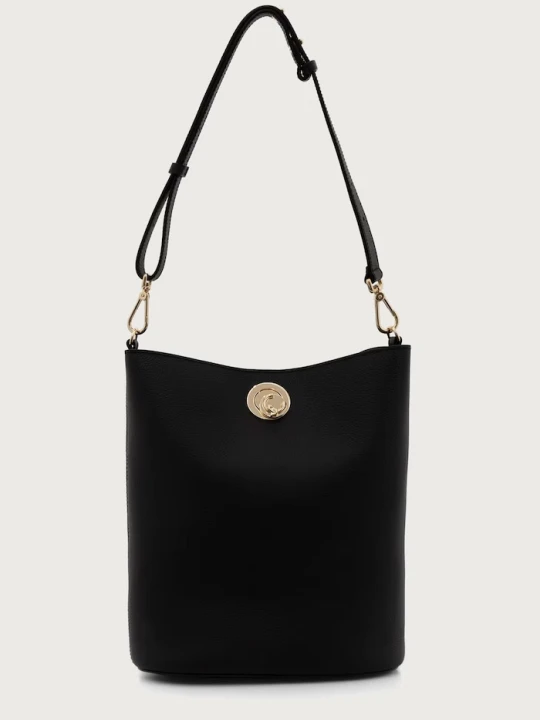 Zdjęcie produktu Coccinelle torebka crossbody damska skórzana czarny