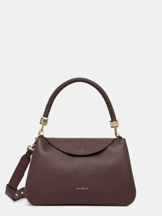 Zdjęcie produktu Coccinelle torebka crossbody damska skórzana czerwony