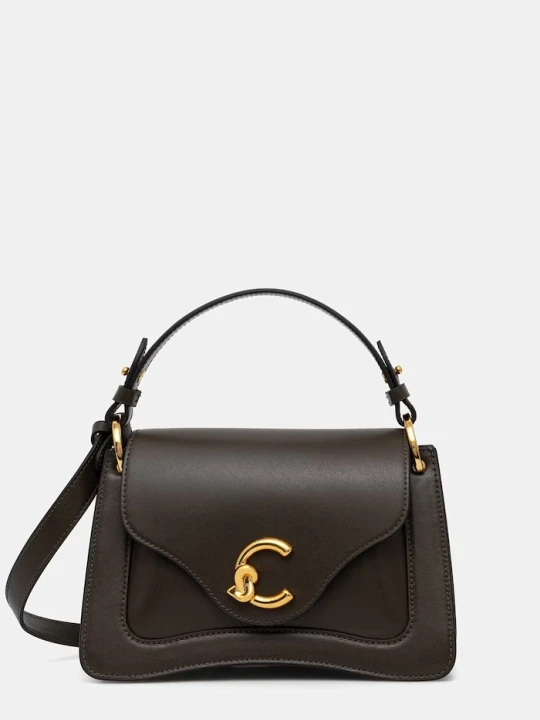 Zdjęcie produktu Coccinelle torebka crossbody damska skórzana zielony