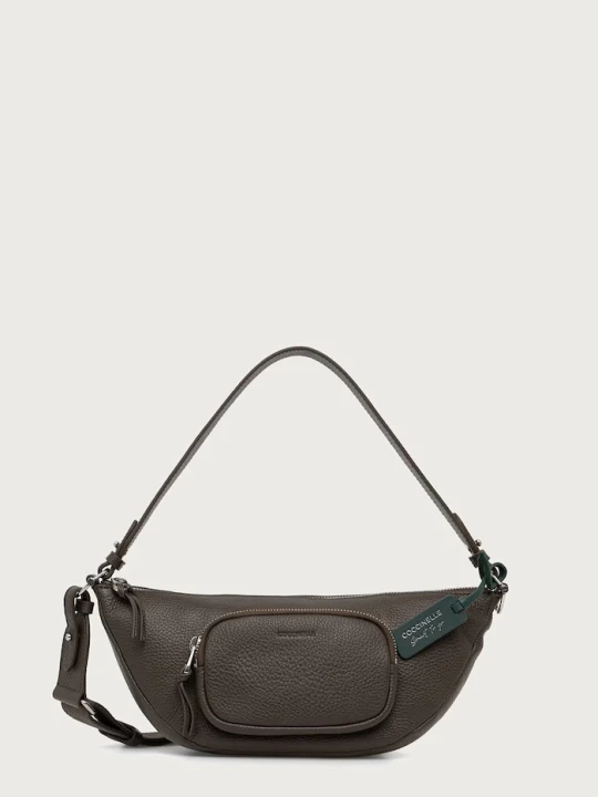 Zdjęcie produktu Coccinelle torebka crossbody damska skórzana zielony