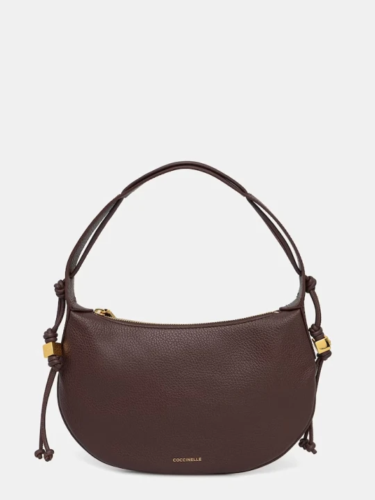 Zdjęcie produktu Coccinelle torebka hobo damska skórzana czerwony