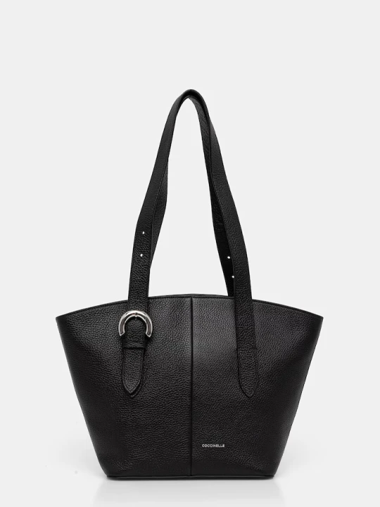 Zdjęcie produktu Coccinelle torebka shopper damska skórzana czarny