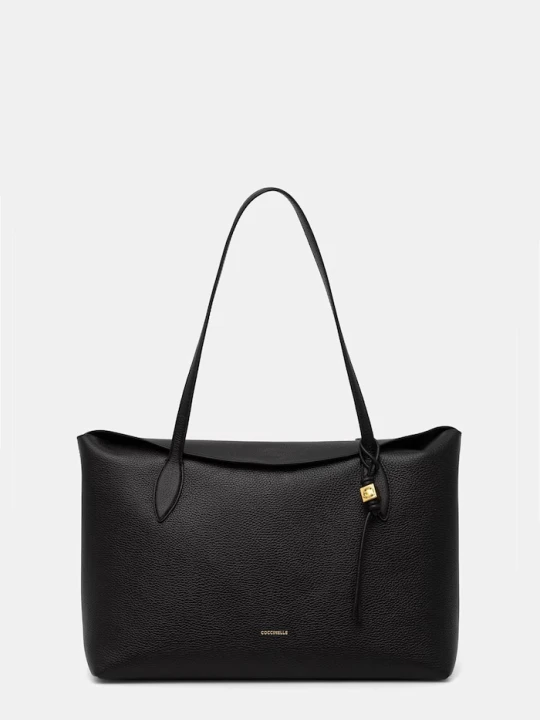 Zdjęcie produktu Coccinelle torebka shopper damska skórzana czarny