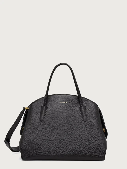 Zdjęcie produktu Coccinelle torebka shopper damska skórzana czarny