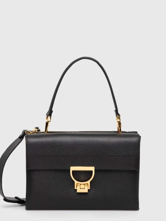 Zdjęcie produktu Coccinelle torebka crossbody damska skórzana ARLETTIS czarny