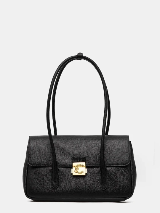 Zdjęcie produktu Coccinelle torebka shopper damska skórzana C-ME LOCK czarny