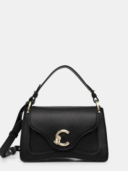 Zdjęcie produktu Coccinelle torebka crossbody damska skórzana czarny