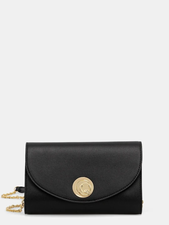 Zdjęcie produktu Coccinelle torebka crossbody damska skórzana NIKLA SMOOTH czarny
