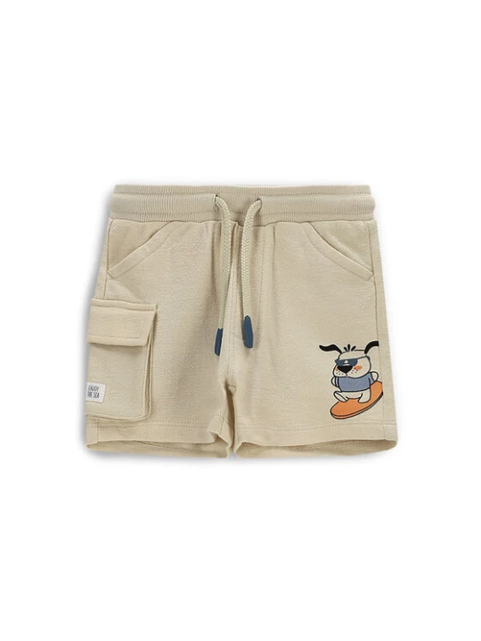 Zdjęcie produktu Coccodrillo Szorty sportowe WC5120503HBN Beżowy Regular Fit