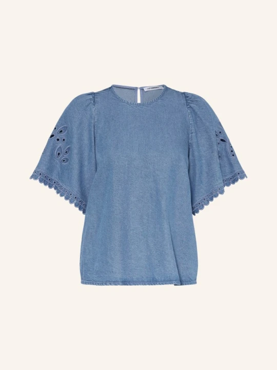 Zdjęcie produktu Co'couture Bluzka W Stylu Dżinsowym blau JASNONIEBIESKI