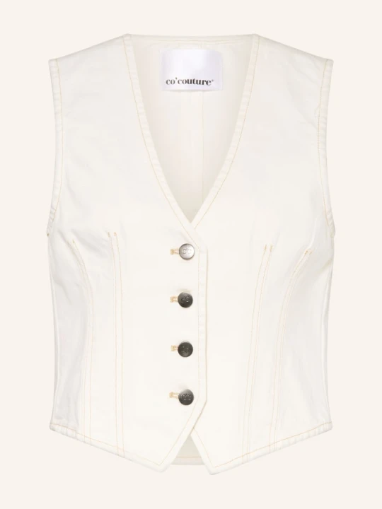 Zdjęcie produktu Co'couture Kamizelka Typu Blazer weiss KREMOWY