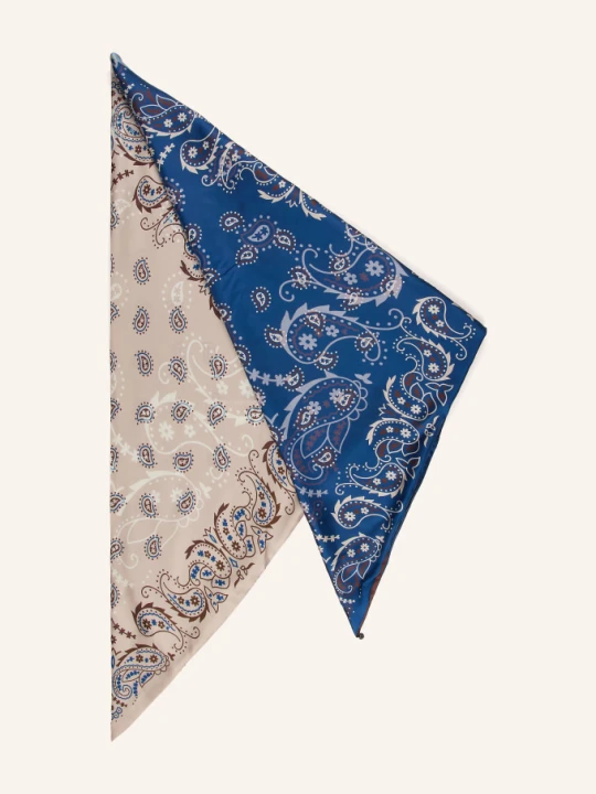 Zdjęcie produktu Codello Chusta Trójkątna Z Jedwabiu blau