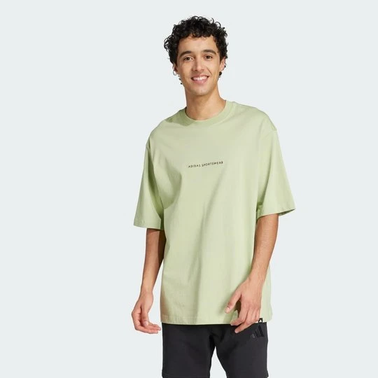 Zdjęcie produktu Codes Doodle Camp Graphic T-Shirt Adidas Magic Lime