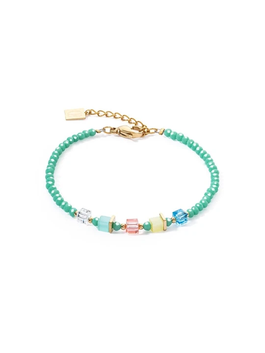 Zdjęcie produktu COEUR DE LION Bransoletka z kryształami Swarovski rozmiar: onesize złoty