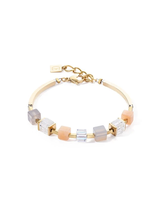 Zdjęcie produktu COEUR DE LION Bransoletka z kryształami Swarovski rozmiar: onesize złoty