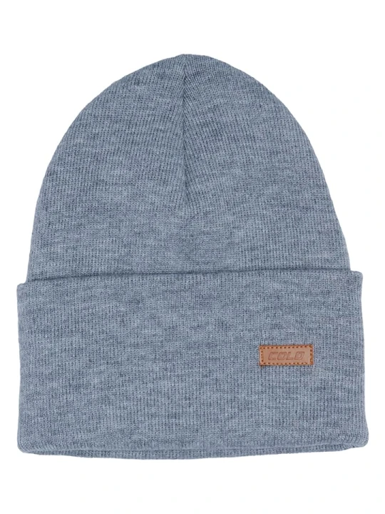 Zdjęcie produktu COLD Czapka beanie "Knitted" w kolorze szarym rozmiar: onesize