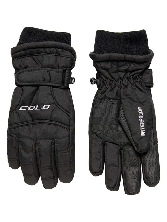 Zdjęcie produktu COLD Rękawice narciarskie "Force" w kolorze czarnym rozmiar: 6