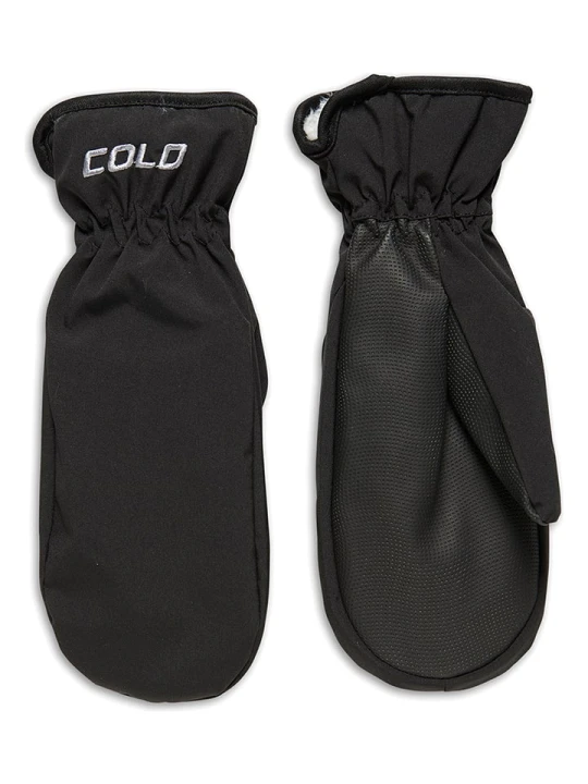 Zdjęcie produktu COLD Rękawiczki softshellowe "Softshell" w kolorze czarnym rozmiar: XS