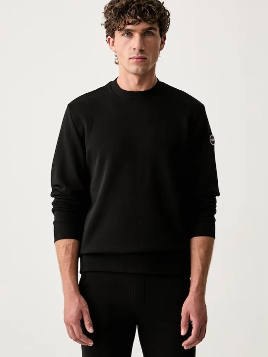 Zdjęcie produktu Colmar bluza z kapturem męska z bawełną czarny