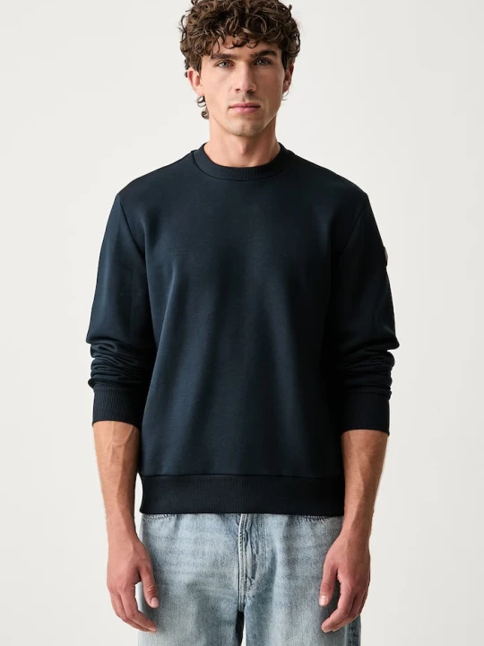 Zdjęcie produktu Colmar bluza z kapturem męska z bawełną granatowy