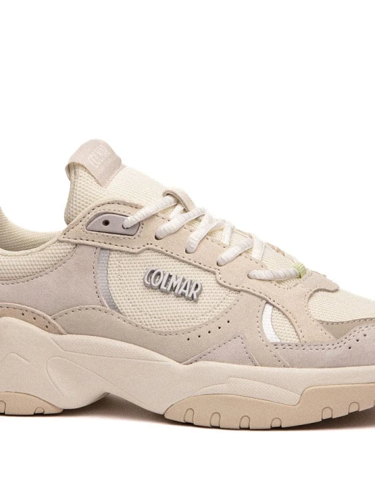 Zdjęcie produktu COLMAR Skórzane sneakersy w kolorze beżowym rozmiar: 37