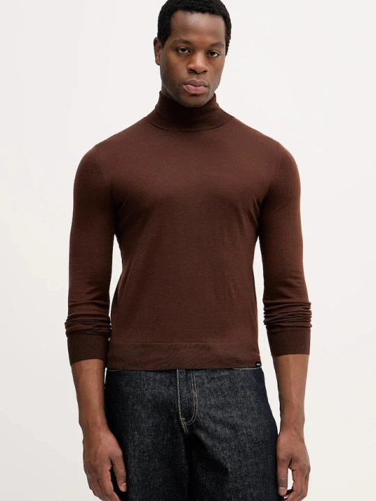 Zdjęcie produktu Colmar sweter wełniany brązowy