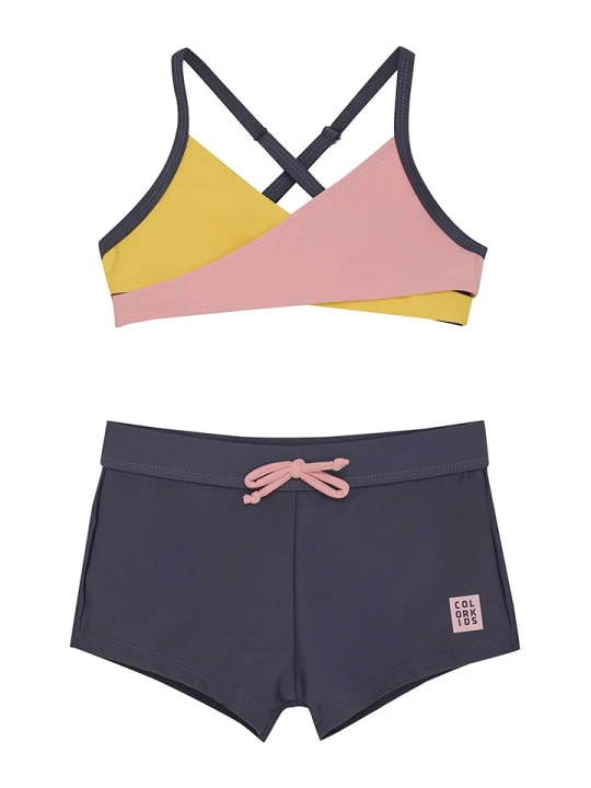 Zdjęcie produktu Color Kids Bikini w kolorze antracytowym ze wzorem rozmiar: 104