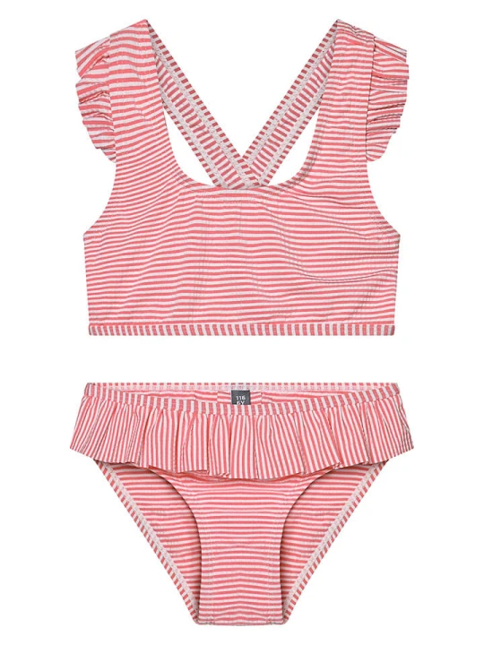 Zdjęcie produktu Color Kids Bikini w kolorze jasnoróżowo-białym rozmiar: 152