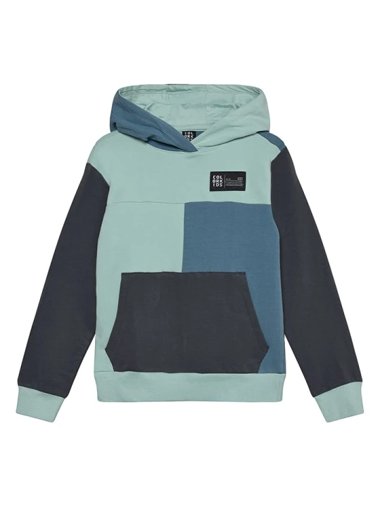Zdjęcie produktu Color Kids Bluza w kolorze antracytowo-zielonym rozmiar: 140