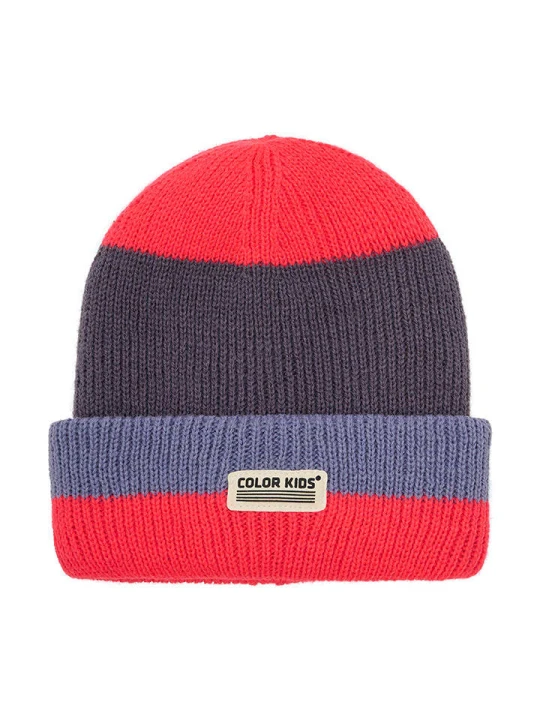 Zdjęcie produktu Color Kids Czapka beanie w kolorze fioletowo-różowym rozmiar: 52 cm