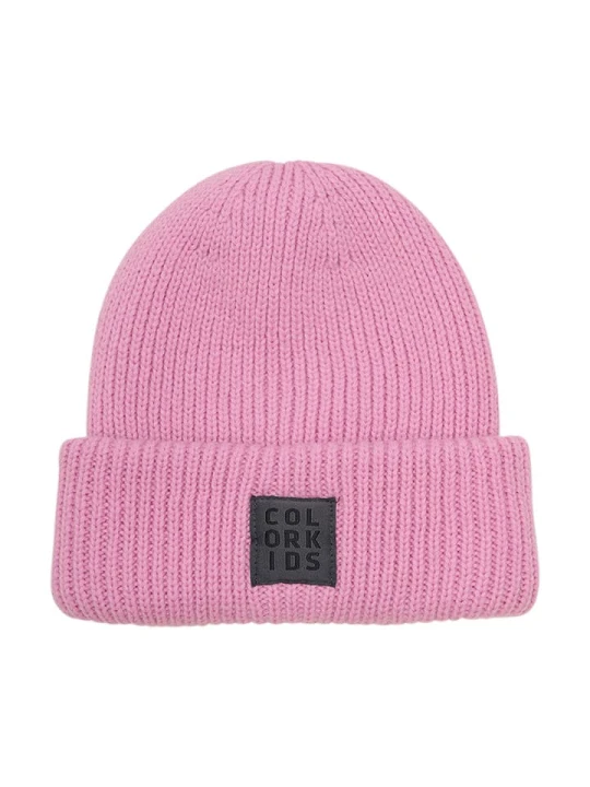 Zdjęcie produktu Color Kids Czapka beanie w kolorze jasnoróżowym rozmiar: 56 cm