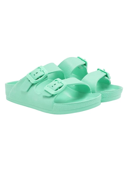 Zdjęcie produktu Color Kids Klapki w kolorze jasnozielonym rozmiar: 29