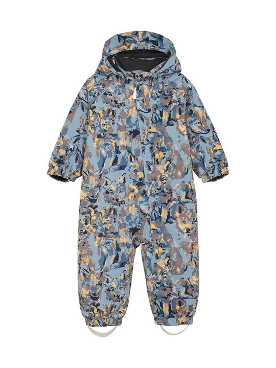 Zdjęcie produktu Color Kids Kombinezon zimowy w kolorze błękitno-żółtym rozmiar: 80