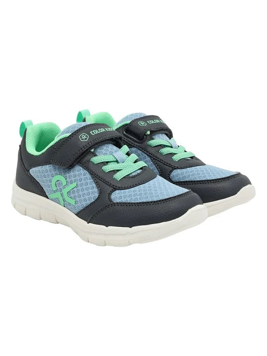 Zdjęcie produktu Color Kids Sneakersy w kolorze czarno-błękitnym rozmiar: 32