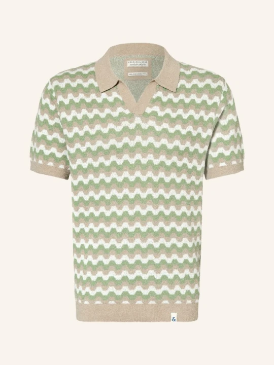 Zdjęcie produktu Colours & Sons Dzianinowa Koszulka Polo beige