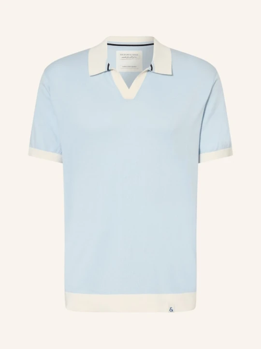 Zdjęcie produktu Colours & Sons Dzianinowa Koszulka Polo blau