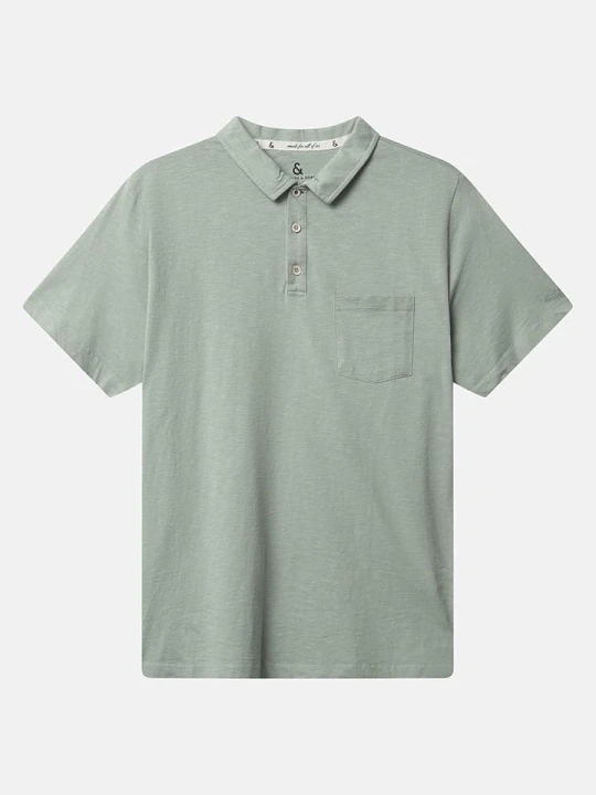 Zdjęcie produktu COLOURS & SONS Koszulka polo w kolorze miętowym rozmiar: XXL