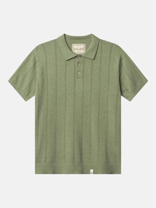 Zdjęcie produktu COLOURS & SONS Koszulka polo w kolorze zielonym rozmiar: L